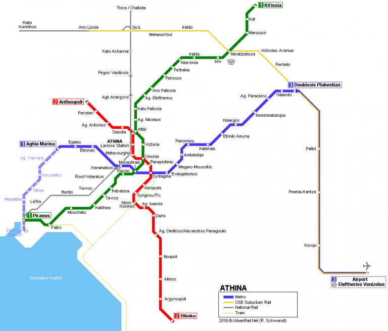 athens-map - Athens Walks